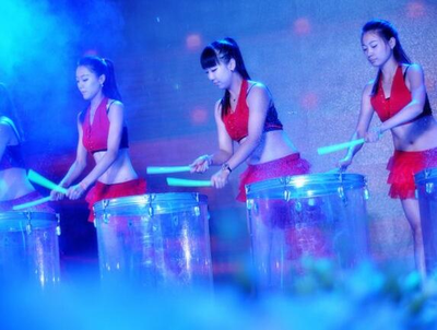 深圳水鼓节目表演